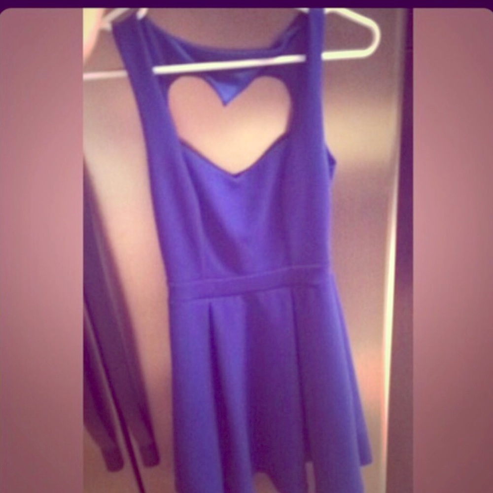 Blue dress